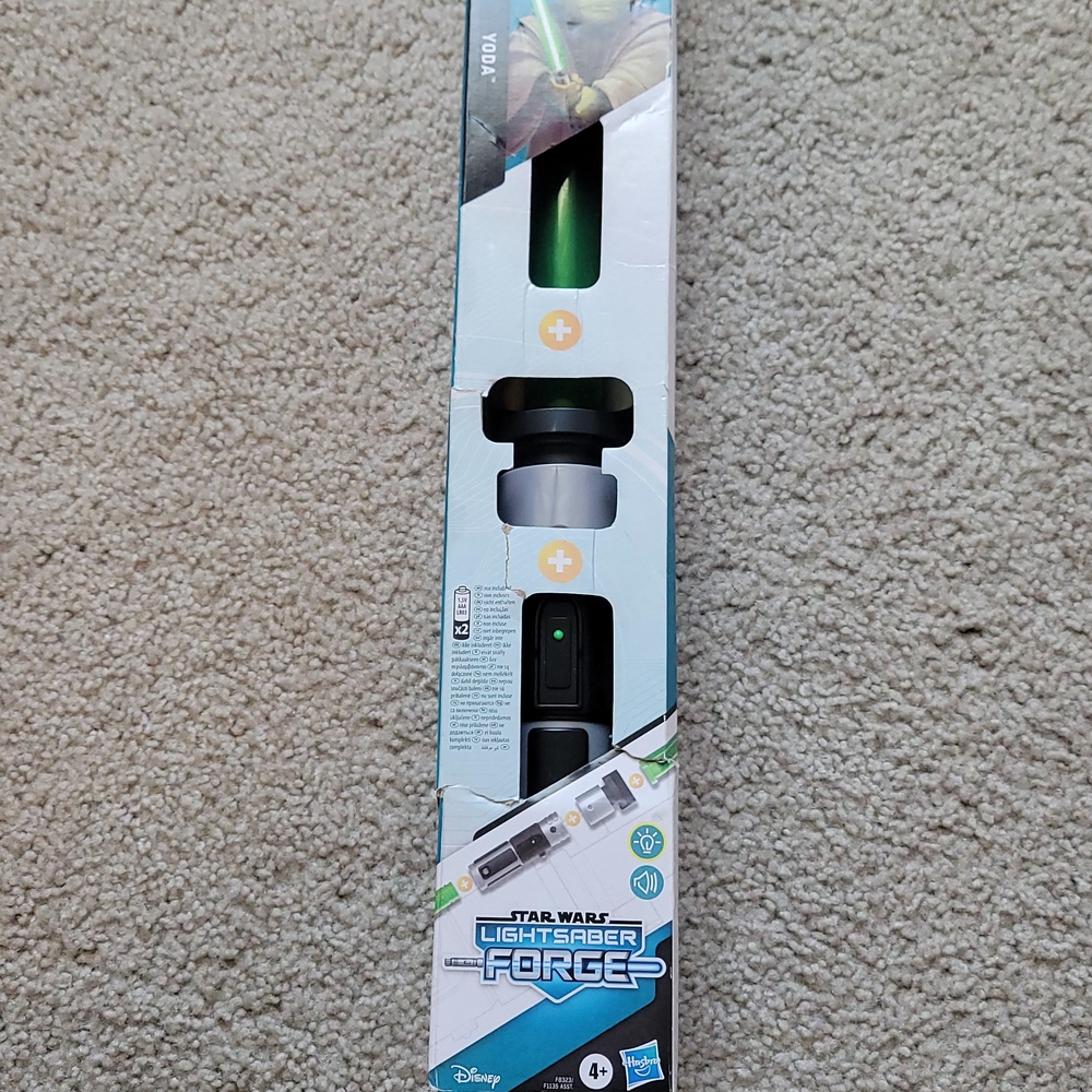 Star Wars Lightsaber Forge Toy  - vintage storm trooper included